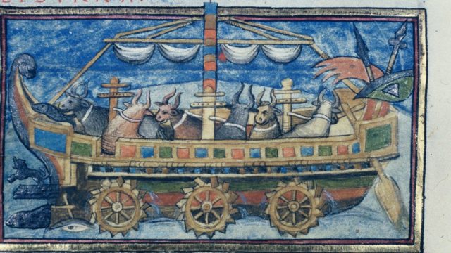 A mechanikus meghajtású hajók történetének rövid áttekintése – Malomszerkezet mozgatta hajók